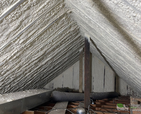 Roof Spray Foam in Northbrook, IL by Chicago Green Insulation